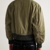 Reversible Organic Cotton-Canvas Bomber Jacket - BK Reversible Organic Cotton-Canvas Bomber Jacket - BK