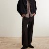 PA Camp-Collar Patchwork Checked Organic Cotton Shirt - OU PA Camp-Collar Patchwork Checked Organic Cotton Shirt - OU