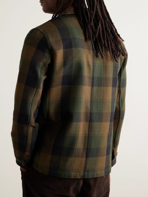 Labura Checked Organic Cotton-Twill Overshirt - BK Labura Checked Organic Cotton-Twill Overshirt - BK