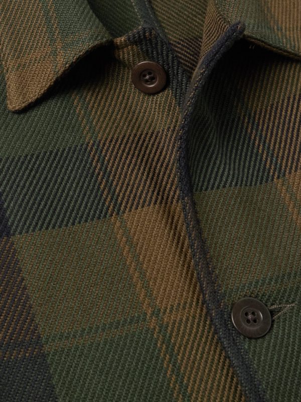 Labura Checked Organic Cotton-Twill Overshirt - CU Labura Checked Organic Cotton-Twill Overshirt - CU