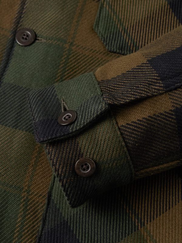 Labura Checked Organic Cotton-Twill Overshirt - E1 Labura Checked Organic Cotton-Twill Overshirt - E1