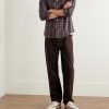 Teca Checked Organic Cotton-Flannel Shirt - OU Teca Checked Organic Cotton-Flannel Shirt - OU