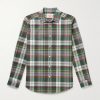 Teca Checked Organic Cotton-Flannel Shirt