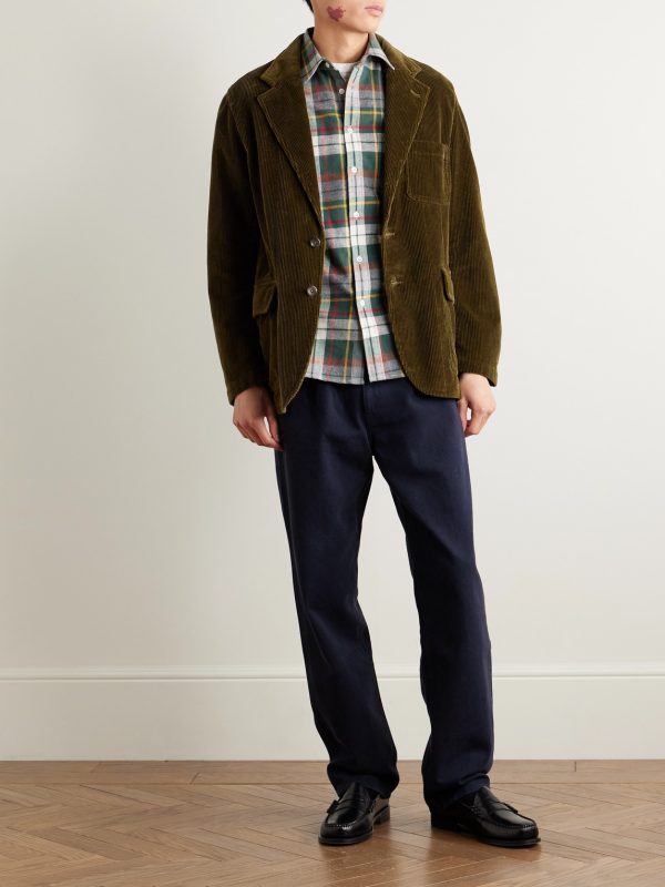 Teca Checked Organic Cotton-Flannel Shirt - OU