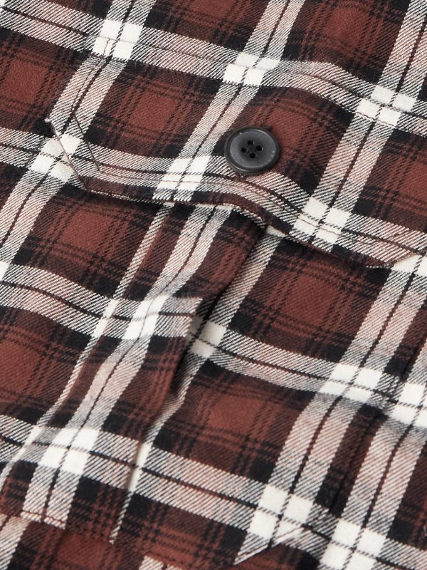 Parker Checked Cotton-Flannel Shirt - CU
