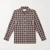 Parker Checked Cotton-Flannel Shirt