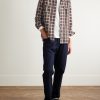 Parker Checked Cotton-Flannel Shirt - OU
