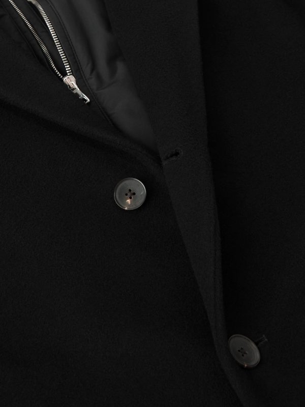 Shell-Lined Wool-Blend Jacket - CU Shell-Lined Wool-Blend Jacket - CU