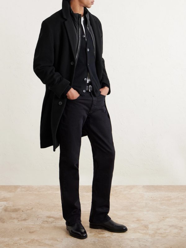 Shell-Lined Wool-Blend Jacket - OU Shell-Lined Wool-Blend Jacket - OU