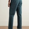 Labura Straight-Leg Organic Cotton-Blend Twill Trousers - BK Labura Straight-Leg Organic Cotton-Blend Twill Trousers - BK
