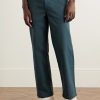 Labura Straight-Leg Organic Cotton-Blend Twill Trousers - FR Labura Straight-Leg Organic Cotton-Blend Twill Trousers - FR