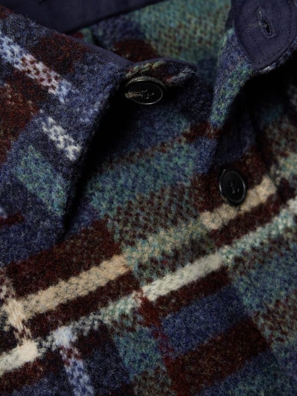 Virgo II Checked Merino Wool Overshirt - CU Virgo II Checked Merino Wool Overshirt - CU