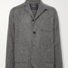 Unstructured Wool Suit Jacket Unstructured Wool Suit Jacket