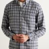 Vouga Button-Down Collar Checked Organic Cotton-Flannel Shirt - FR Vouga Button-Down Collar Checked Organic Cotton-Flannel Shirt - FR