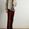 Augusta Button-Down Collar Checked Cotton Shirt - OU Augusta Button-Down Collar Checked Cotton Shirt - OU