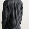Roca Button-Down Collar Checked Cotton-Flannel Shirt - BK Roca Button-Down Collar Checked Cotton-Flannel Shirt - BK