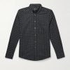 Roca Button-Down Collar Checked Cotton-Flannel Shirt Roca Button-Down Collar Checked Cotton-Flannel Shirt