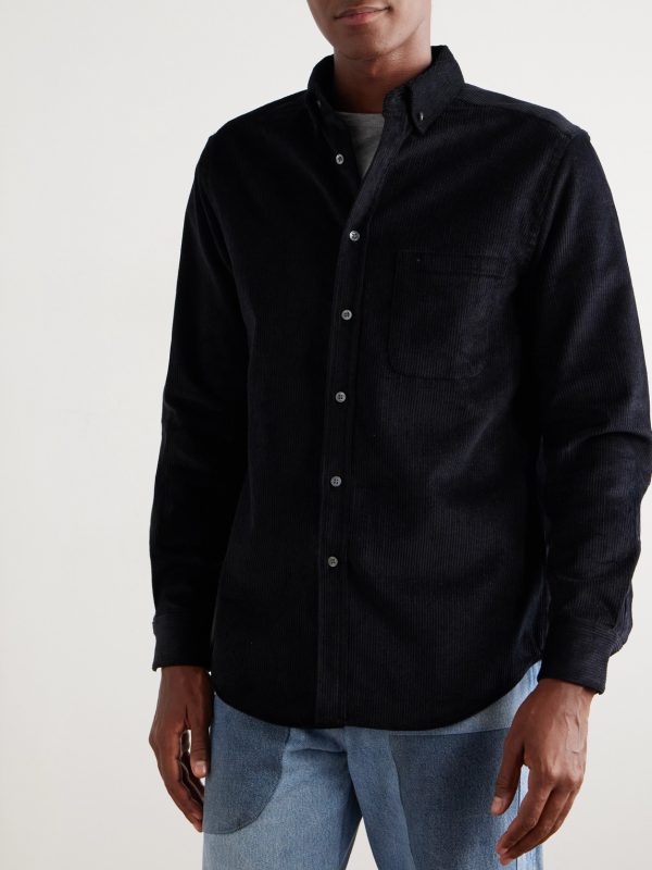 Lobo 2.0 Button-Down Collar Cotton-Corduroy Shirt - FR Lobo 2.0 Button-Down Collar Cotton-Corduroy Shirt - FR