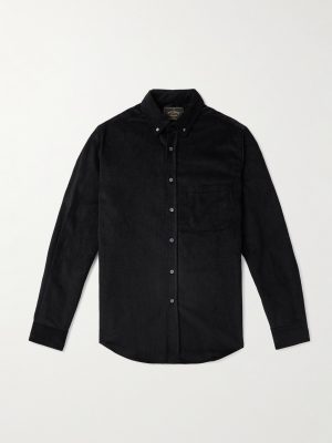 Lobo 2.0 Button-Down Collar Cotton-Corduroy Shirt