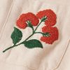 Embroidered Organic Cotton-Flannel Shirt - CU Embroidered Organic Cotton-Flannel Shirt - CU