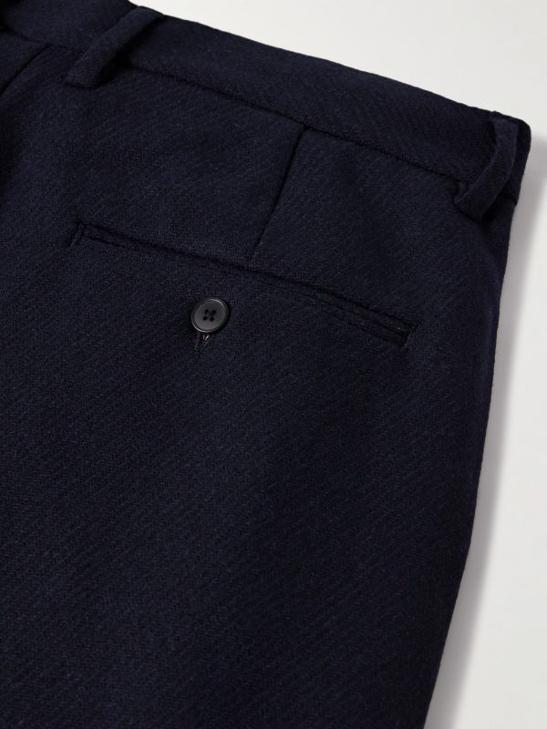 Pleated Wool Trousers - CU