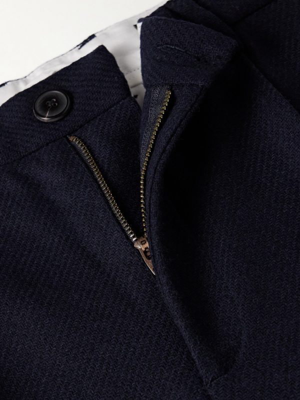 Pleated Wool Trousers - E1