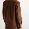 Lobo 2.0 Button-Down Collar Cotton-Corduroy Shirt - BK