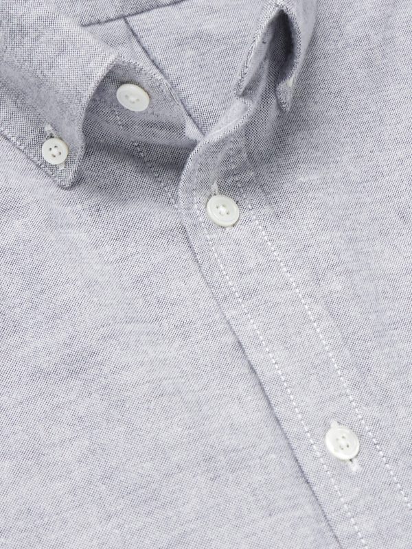 Button-Down Collar Brushed-Cotton Oxford Shirt - CU