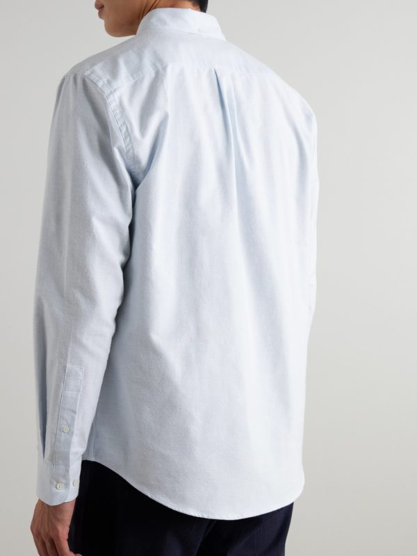 Button-Down Brushed-Cotton Oxford Shirt - BK Button-Down Brushed-Cotton Oxford Shirt - BK