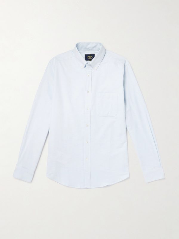 Button-Down Brushed-Cotton Oxford Shirt Button-Down Brushed-Cotton Oxford Shirt
