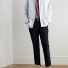 Button-Down Brushed-Cotton Oxford Shirt - OU Button-Down Brushed-Cotton Oxford Shirt - OU