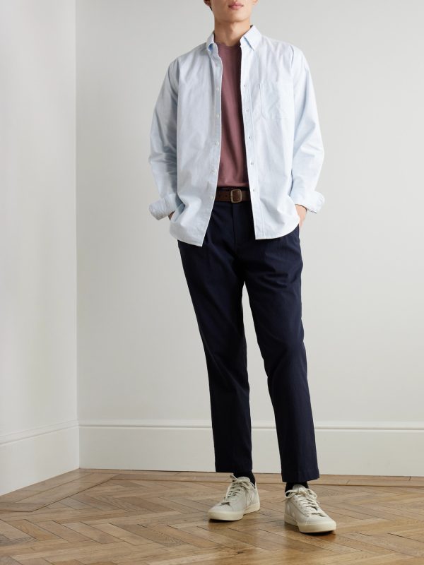 Button-Down Brushed-Cotton Oxford Shirt - OU Button-Down Brushed-Cotton Oxford Shirt - OU
