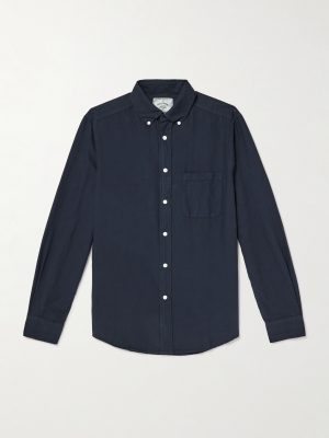 Belavista Button-Down Collar Cotton Shirt