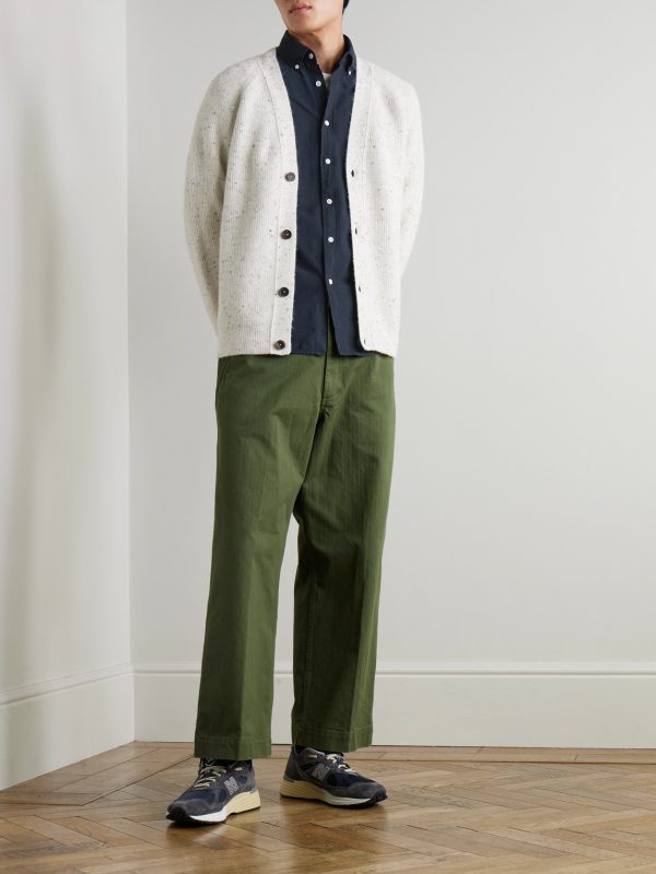 Belavista Button-Down Collar Cotton Shirt - OU
