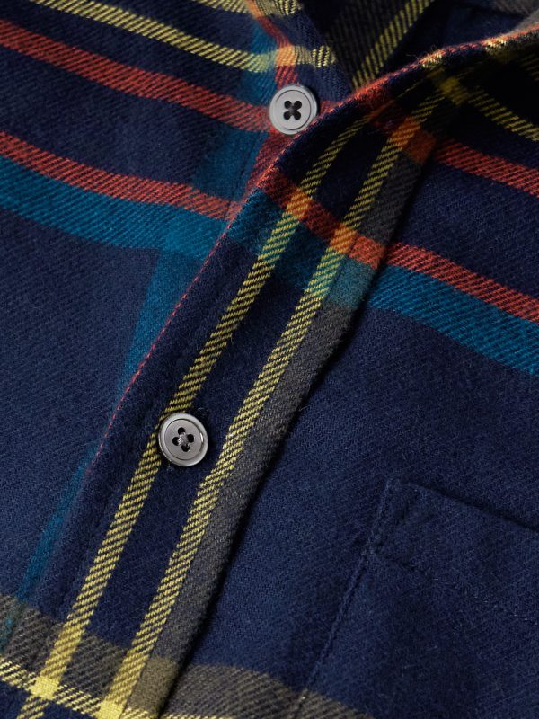 Fontana Checked Cotton-Flannel Shirt - CU Fontana Checked Cotton-Flannel Shirt - CU