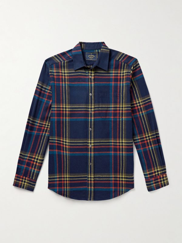 Fontana Checked Cotton-Flannel Shirt Fontana Checked Cotton-Flannel Shirt