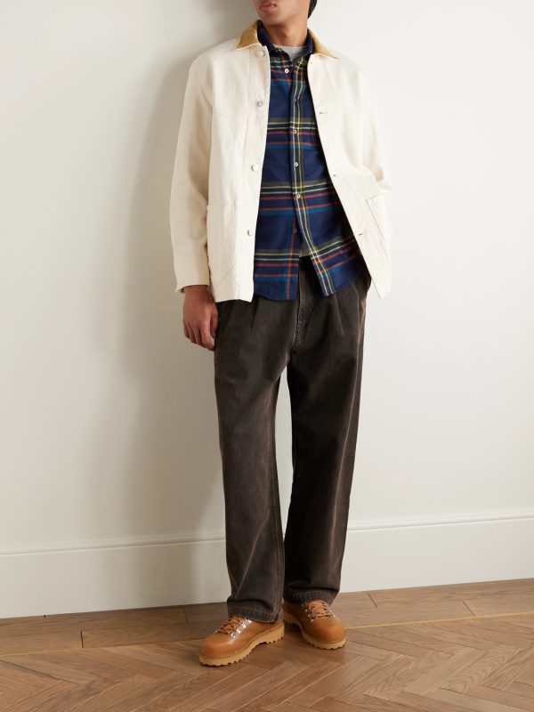 Fontana Checked Cotton-Flannel Shirt - OU Fontana Checked Cotton-Flannel Shirt - OU
