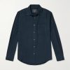 Espiga Herringbone Cotton Shirt Espiga Herringbone Cotton Shirt