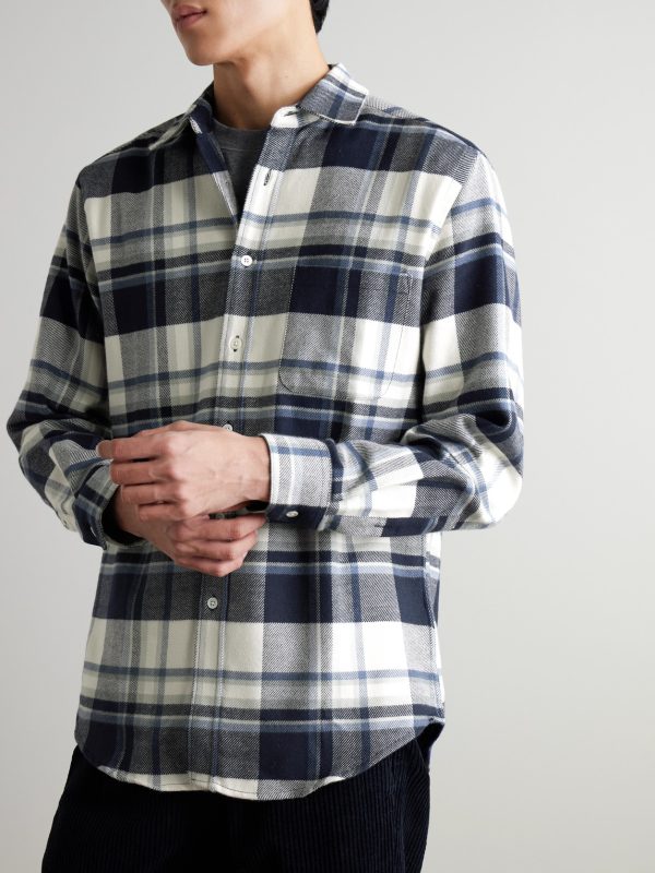Beck Checked Organic Cotton Shirt - FR Beck Checked Organic Cotton Shirt - FR