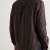 Checked Wool-Tweed Shirt - BK