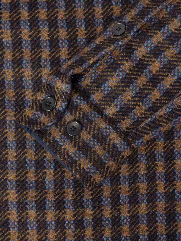 Checked Wool-Tweed Shirt - E1