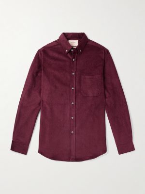 Lobo 2.0 Button-Down Collar Cotton-Corduroy Shirt