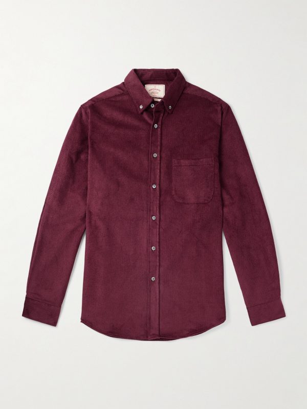 Lobo 2.0 Button-Down Collar Cotton-Corduroy Shirt Lobo 2.0 Button-Down Collar Cotton-Corduroy Shirt
