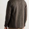 Labura Herringbone Virgin Wool Jacket - BK Labura Herringbone Virgin Wool Jacket - BK