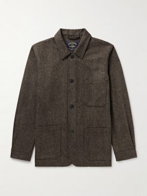 Labura Herringbone Virgin Wool Jacket