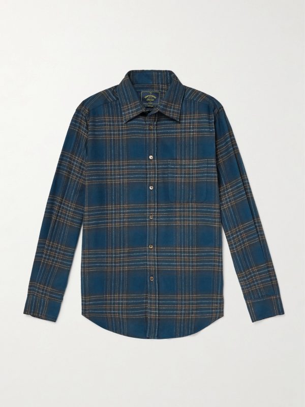 Bossa Checked Organic Cotton Shirt