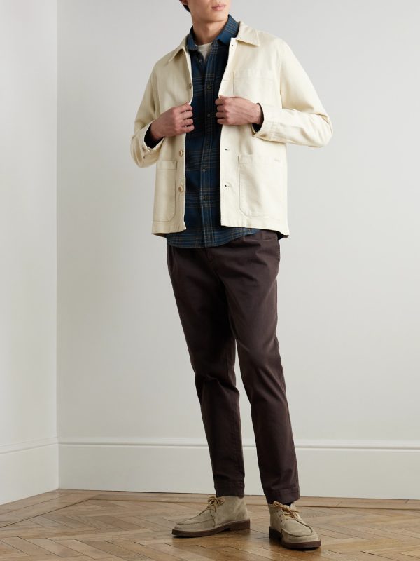 Bossa Checked Organic Cotton Shirt - OU