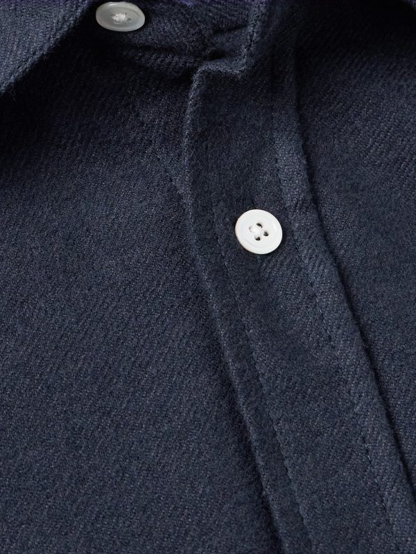 Teca Brushed Cotton-Twill Shirt - CU