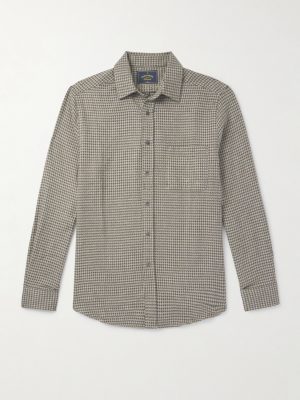 Houndstooth Organic Cotton Shirt
