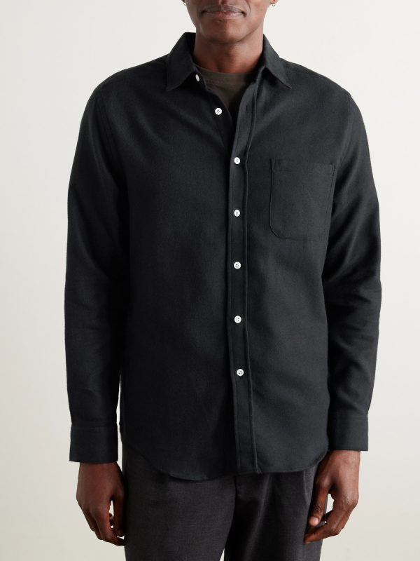 Teca Brushed Cotton-Twill Shirt - FR Teca Brushed Cotton-Twill Shirt - FR